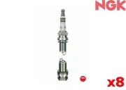 NGK Spark Plug FOR Saab 900 94-98 2.0 i Hatchback BCP5EVX x8