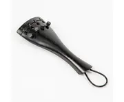Viola Tailpiece Ebony Round 4-Adj. 135mm
