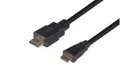 DYNAMIX 1m HDMI to HDMI Mini Cable High-Speed with Ethernet Max Res: 4K@60Hz