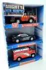 FunRise Mighty Fleet Toughest Minis Vehicles Police Car, Fire Engine, Ambulance