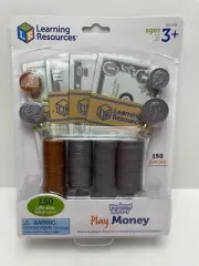 Learning Resources Pretend Play Money - 150 Pieces, Ages 3+ Play Money for Kids