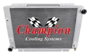 RC Champion 3 Row Radiator W/ 2 10" Fans and Shroud for 1960 - 1963 Ford Galaxie (for: Ford)