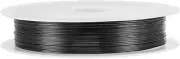 28 Gauge Copper Wire 0.3Mm Dia Black Resistant Beading Wires Pendant Making Art