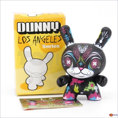 Kidrobot Dunny 2006 LA Los Angeles - Painkiller by Thomas Han 3-inch vinyl