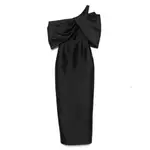 [Solace London] Solace London Off-shoulder Dress 6 UK BLACK