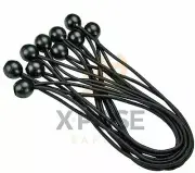 11” Black Ball BUNGEE Cord Tarp Bungee Tie Down Strap