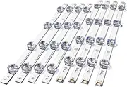 SCPCKZETZN 8pcs LED Backlight Strip Fit for DRT 3.0 42 A/B 6916L-1956C 6916L-1957C 6916L-1709B 6916L-1710B for 42LB653V 42LF560V 42LF562V 42LF564V