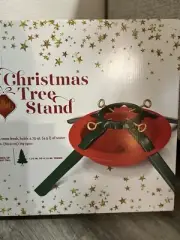 STAR Metal Christmas Tree Stand - Four Legs with Screws