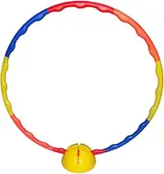 Kalindri Sports Pack of 2 Hula Hoop Ring with Dome Base Stand for Exercises