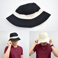 在飛比找momo購物網優惠-【men life】漁夫帽 黑白系雙面配戴(帽子)