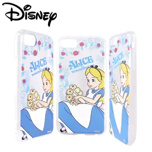 Disney迪士尼iPhone 6/6s/7(4.7吋)共用防摔氣墊空壓保護套_賞花愛麗絲