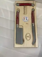 laguiole corkscrew and knife set 3 piece