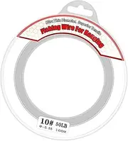 Clear Fishing Wire for Crafts, Nylon Lines for Garland, 328ft Invisible Hangable Wire 50 Lbs Strong String Supports for Balloon Garland Hangable Decorations
