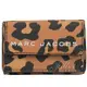 【全新現貨 補12個】茱麗葉精品 MARC JACOBS 馬克賈伯 豹紋造型防刮三折扣式小短夾.咖現金價$2,280