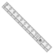 Creative Grids 1-1/2-Inch X 12-1/2-Inch Quilt Ruler (CGR15125)