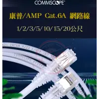 在飛比找蝦皮購物優惠-康普 commscope AMP原廠 Cat.6A 網路線 