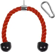Deluxe Tricep Rope Cable Attachment 27 & 36 Inch with 4 Colors Exercise Machine