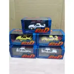 1/43 FUJIMI 頭文字D AE86 RX-7 FC3S FD3S  1:43