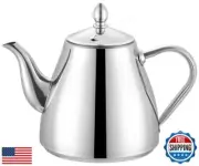 SANQIAHOME Stainless Steel Teapot with Infuser 1500ml