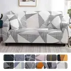 Elastic Sofa Covers Chair Protector 1/2/3/4-seater Geometric Sofa Slipcovers