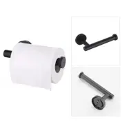 Toilet Roll Paper Holder Wall Mounted Tissue Stand Stainless Steel Kitchen Bar