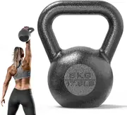 Cast Iron Kettlebell Weights for Home Gym Fitness & Training (4kg-24kg)