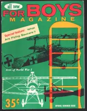 MAG: FOR BOYS-Spring 1967-Aces of WWI-Flying Saucer feature!!-VF