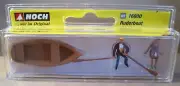 16800 Noch Ho Boat Wood With Characters Scale 1:87