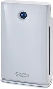 [Olimpia Splendid] 99350 Aura Di Air Purifier with UV Light, Ionizer, HEPA, Antidust and Active Carbon Filters, White