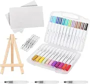 Puffy Foam Paint Set - Kids Foam Painting 3D Drawing Paper,Creative Crafts Supplies Set for Girls Boys Toddler Kids Children