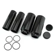 Upper Lower Fork Covers Set w/ Boots Fit Harley Davidson Dyna Models 2006-2017