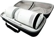 Carrying Case for Samsung The Freestyle Projector,Compatible with The Freestyle Smart Portable Projector/The Freestyle 2nd Gen Projector 360°All-Round Hard EVA Protection Storage Box Travel Bag