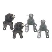 4 Pcs Trupro Lower+upper Ball Joints for NISSAN COMMERCIAL NAVARA 4WD D21 SERIES