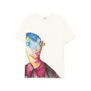 [Charles Jeffrey Loverboy] Charles Jeffrey Loverboy Printed T-shirt L NEUTRALS