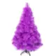 摩達客耶誕-台灣製6尺/6呎(180cm)特級紫色松針葉聖誕樹裸樹 (不含飾品)(不含燈) (本島免運費)