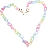 [jojofuny] Colorful Purse Chain Strap Stylish Replacement Accessory for Handbag Easy to Install with Buckles for DIY Fashion and Bag Makeover