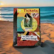 Tickets - Original Collage Mixed Media Surrealism Jefferson Stamp Mini Art ACEO