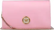 [Versace] Medusa Women's Pink Satin Leather Clutch Bag