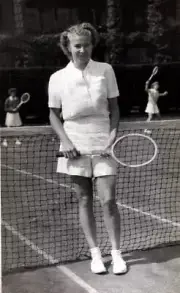 Tennis London England Circa 1950 Louise Brough Usa Old Photo