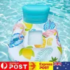 Pool Lounge Float Inflatable Pool Floats Ergonomic Comfortable for Adults Kids