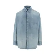 [FEAR OF GOD] FEAR OF GOD Medium Indigo denim shirt Man S S Beige