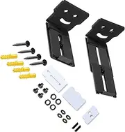 2pieces Wall Mount Bracket for Soundbar Speaker Universal Soundbar Brackets Mount Compatible with Boses