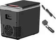 Mini Refrigerator 12V 220V Car Home Dual-use Refrigerator Freezer 10L Outdoor Cooler & Warmer Electric Fridge Portable Icebox
