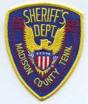 MADISON COUNTY TENNESSEE TN SHERIFF POLICE PATCH