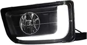1 Set Compatible With ISUZU D-MAX DMAX 2014 2015 LED DRL Daytime Running Lights 12V ABS Fog Lamp Cover With Turn Signal