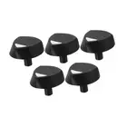 5Pcs Knobs for Gas Cooktop Trendy Professional Kitchen with Light Tube