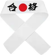 [Kisangel] Japanese Samurai Headband For Men With Kanji And Print Suitable For Karate Ninja And Sushi Chef Costumes