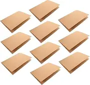 Gadpiparty 10pcs Paper Document Folders Sturdy Presentation Holders with Single Pocket Design for Easy Organization and Storage Capacity Travel Folder for Documents