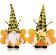 Sunflower Bumble Bee Home Decor Gnomes