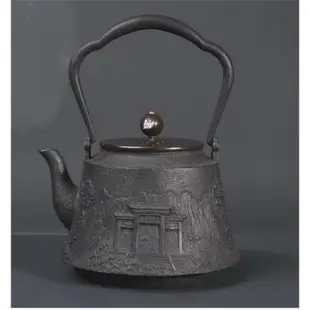 藏王堂日本原裝進口無涂層鐵壺